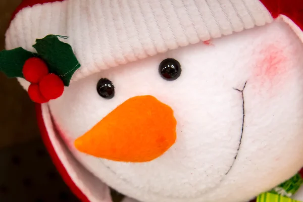 Christmas decorations - snowman — Stock Photo, Image