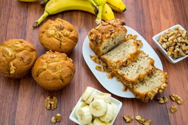 taze muz ceviz ekmek