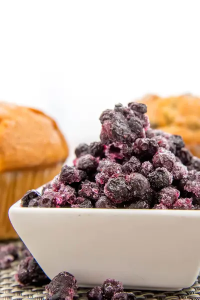 Fresh blueberrry muffins — Stock Photo, Image