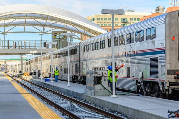 Union Station em Denver Colorado — Fotografia de Stock