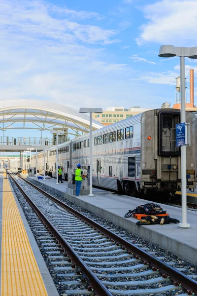 Union Station em Denver Colorado — Fotografia de Stock