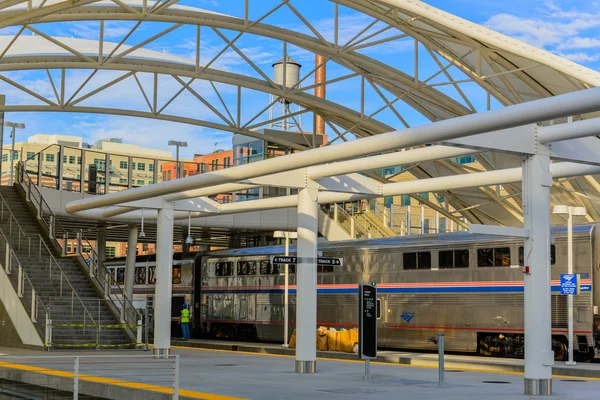 Union Station em Denver Colorado — Fotografia de Stock