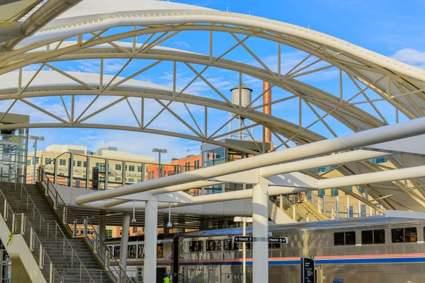 Union Station em Denver Colorado — Fotografia de Stock