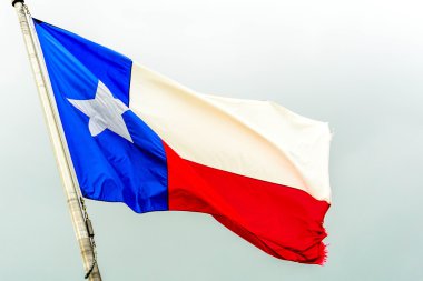 Texas bayrağı sallıyor
