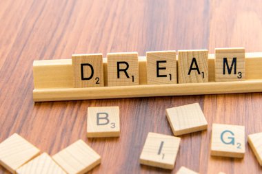 Mektuplar - rüya büyük scrabble