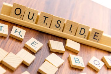 Mektuplar - Outside The Box scrabble