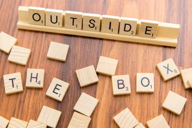 Mektuplar - Outside The Box scrabble