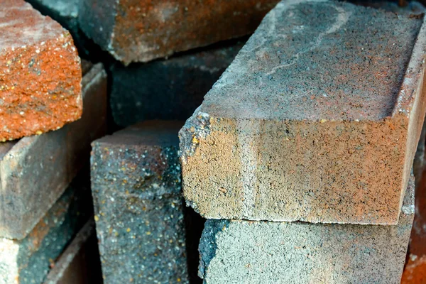 Masonry building materials, bricks — Stock Photo, Image