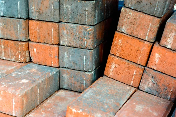 Masonry building materials, bricks — Stock Photo, Image