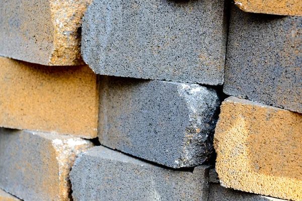 Masonry building materials, bricks — Stock Photo, Image