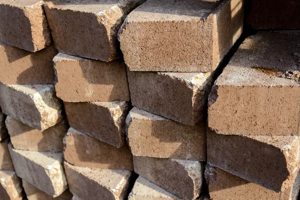 Masonry building materials, bricks — Stock Photo, Image