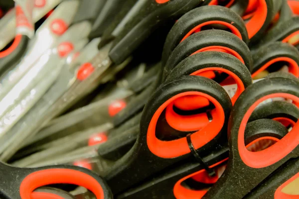 Tools, pile of scissors — Stock Photo, Image