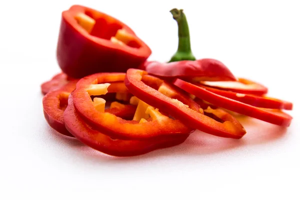 Bilah Bel Merah Pepper — Stok Foto