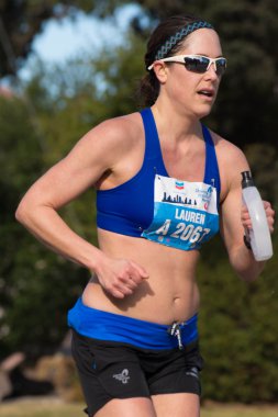 Houston 2015 maraton koşucu