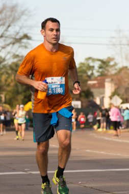 Houston 2015 maraton koşucu