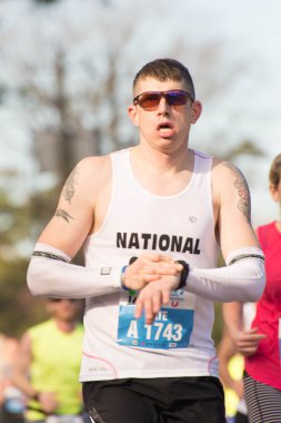 Houston 2015 maraton koşucu