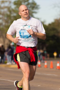 Houston 2015 maraton koşucu