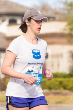 Houston 2015 maraton koşucu