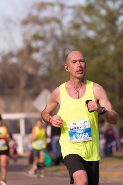 Houston 2015 maraton koşucu