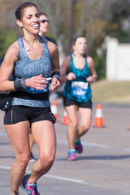 Houston 2015 maraton koşucu