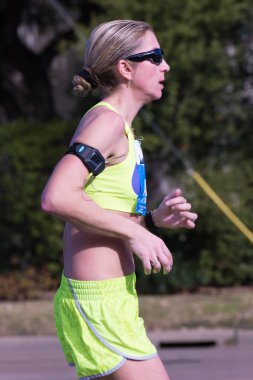 Houston 2015 maraton koşucu