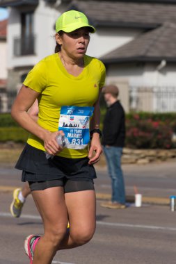 Houston 2015 maraton koşucu