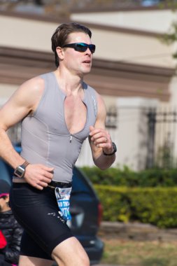 Houston 2015 maraton koşucu