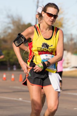 Houston 2015 maraton koşucu