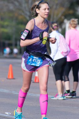 Houston 2015 maraton koşucu