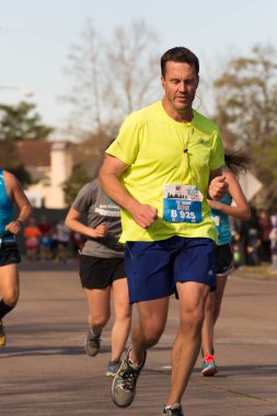 Houston 2015 maraton koşucu