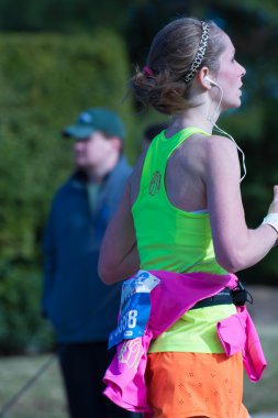 Houston 2015 maraton koşucu