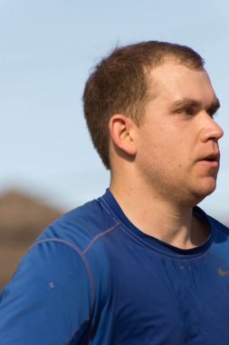 Houston 2015 maraton koşucu