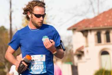 Houston 2015 maraton koşucu
