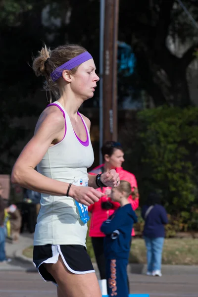 Houston 2015 corredores de maratona — Fotografia de Stock