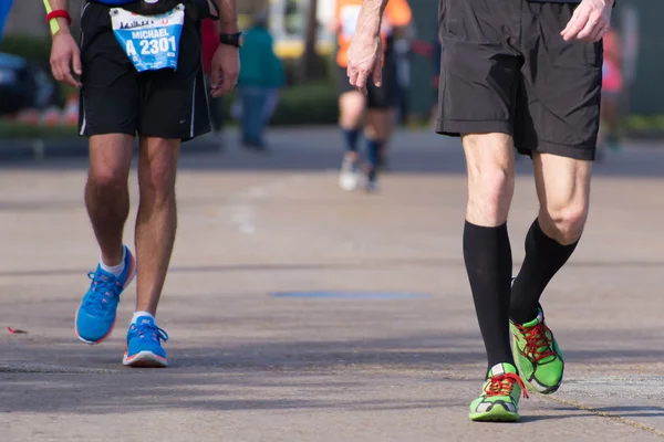 Corredores de maratón Houston 2015 — Foto de Stock