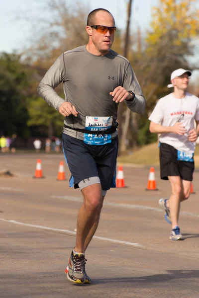 Houston 2015 corredores de maratona — Fotografia de Stock