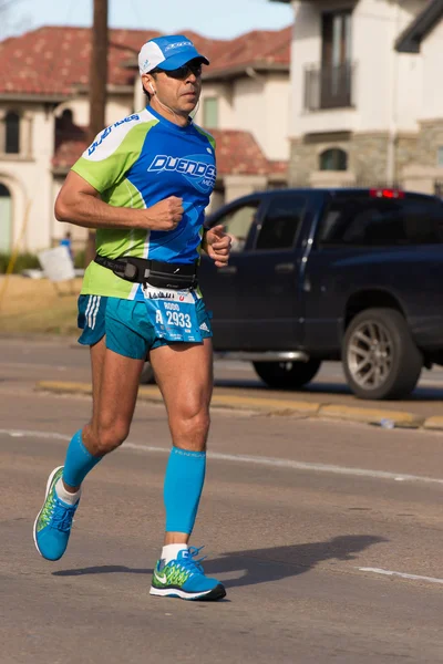 Houston 2015 maraton koşucu — Stok fotoğraf