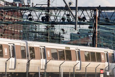 Washington, Dc-tren ve Union istasyonunda genel gider kablolar