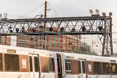 Washington, Dc-tren ve Union istasyonunda genel gider kablolar