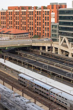 2 Ekim 2014: Washington, Dc, trenler Birliği meydanının çekti