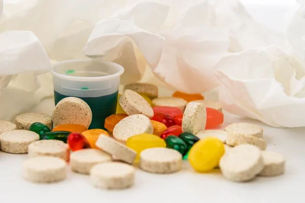 soğuk algınlığı ve grip üzerinde sayaç ilaçlar