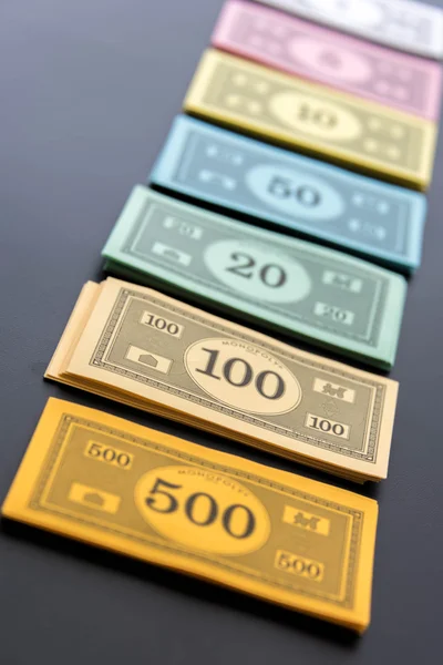 8 februari 2015: Houston, Tx, Usa. Monopolie geld — Stockfoto