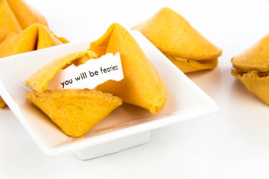 şans kurabiyesi - sen olacak olmak korkusuz açın 