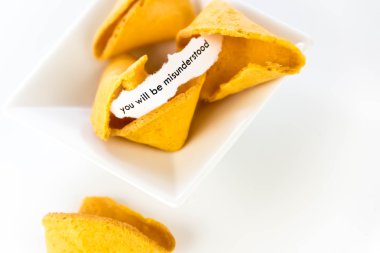 şans kurabiyesi - sen olacak olması yanlış anlaşılmış açın