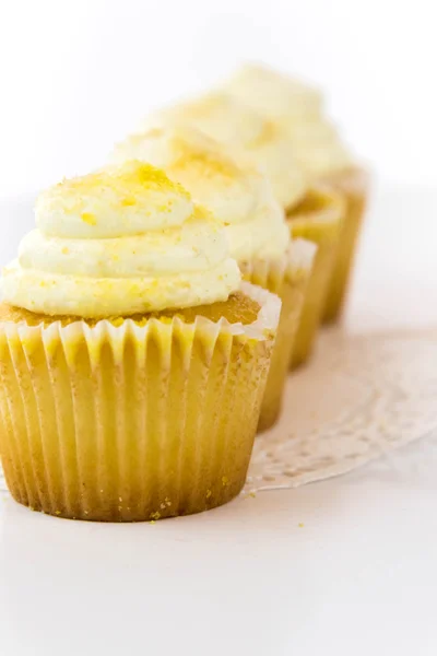 Ciastko cytryna żółty — Zdjęcie stockowe