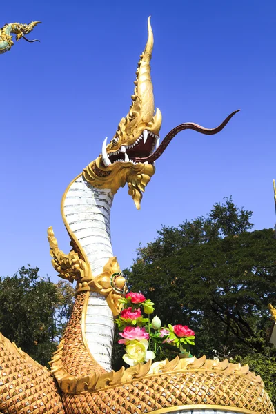 Naga Buddha Guardian — Stock Photo, Image