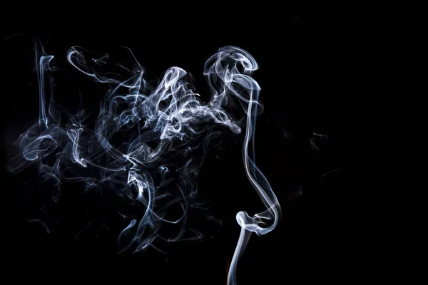 Gray smoke with light — Stock Photo, Image