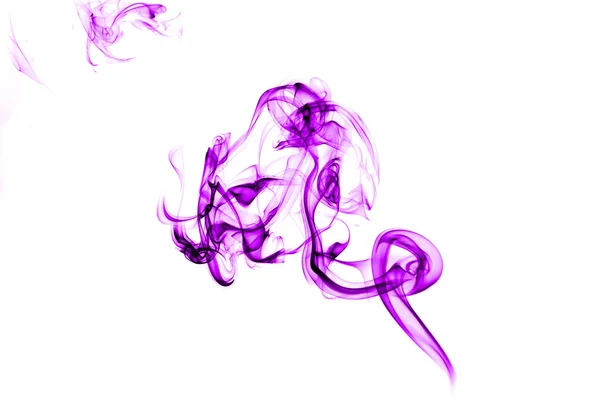 紫色的烟雾光 — 图库照片