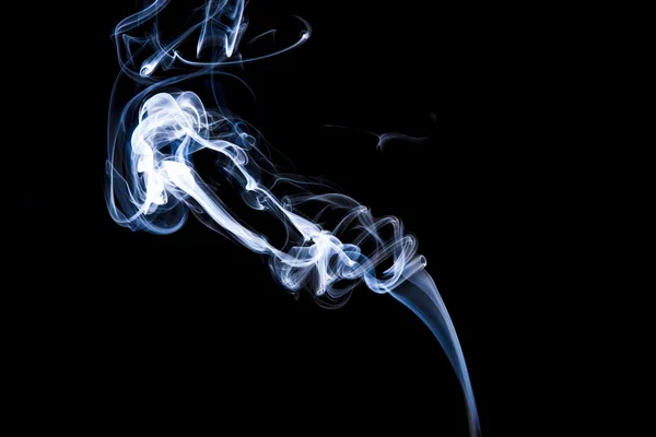 Gray smoke with light — Stock Photo, Image