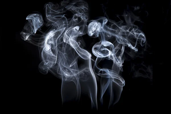 烟与光隔离 — 图库照片